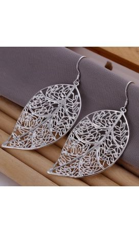 Leaf Drop Earring For Women