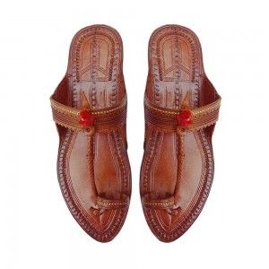 Typical Kolhapuri Chappal For Ladies