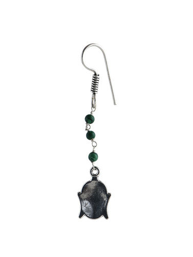 Human Dangle Oxidized Earring ( GME 1509)