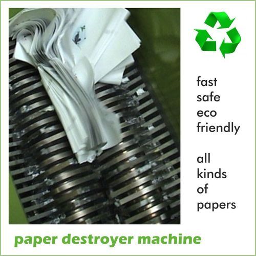 Paper Destroyer Machine Wastebasket