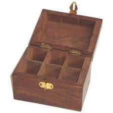 Robust Wooden Storage Box