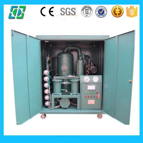 ZYD High-Voltage Double Stage Vacuum Waste Black Transformer Electric Oil Regeneration Machine