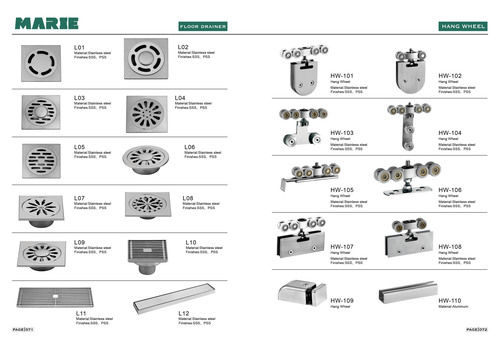 Bath Hardware Sets Floor Drain