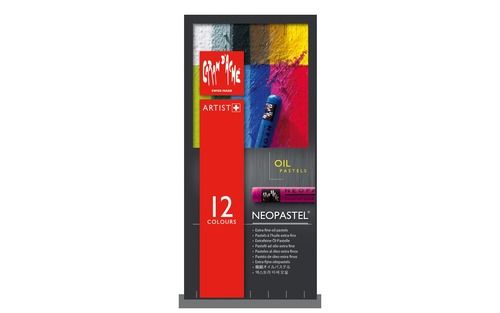 Artist Neopastel Oil Pastels Asst. 12 Shades Box