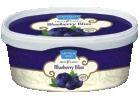 Blueberry Bliss Flavoured Ice Cream With Fruit