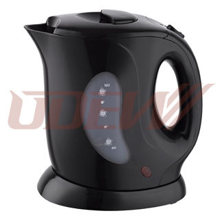 Brass 1.0L Hotel Electric Kettle Plastic Water Boiler