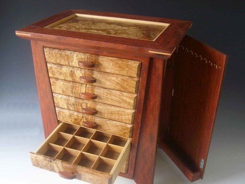 Exotic Wood Jewelry Box