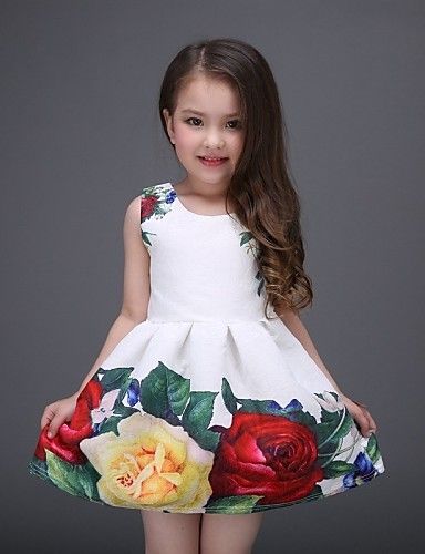 Girl's Floral Dress