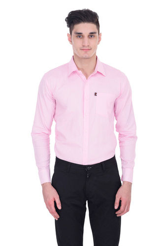 London Looks Pink Men Formal Shirts Gender: Male