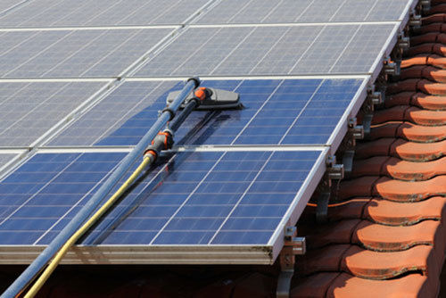 Solar PV Cleaning Service