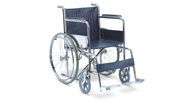 Wheel Chair with Solid Castor Wheel