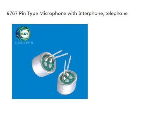 9767 Pin Type Microphone with Interphone