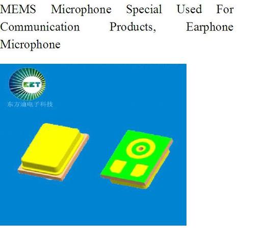 Mems Microphone Special Used For Communication Products