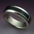 White Gold Band with Huckitta Meteorite PrevNext