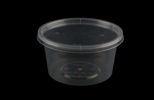 Plastic Round Food Packaging Container (300 Ml)