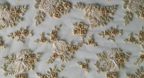 Flower Embroidery Fabrics