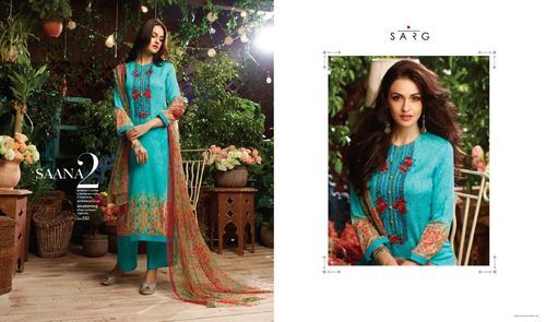 satin salwar kameez