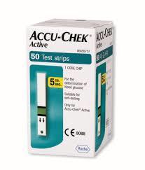  Accu-Chek 50 ग्लूकोमीटर स्ट्रिप्स