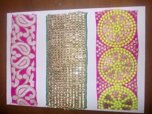 Different Colors Embroidered Lace