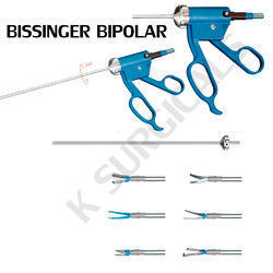 Bissinger Bipolar Laparoscopic Forceps