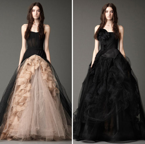 Black Wedding Gown