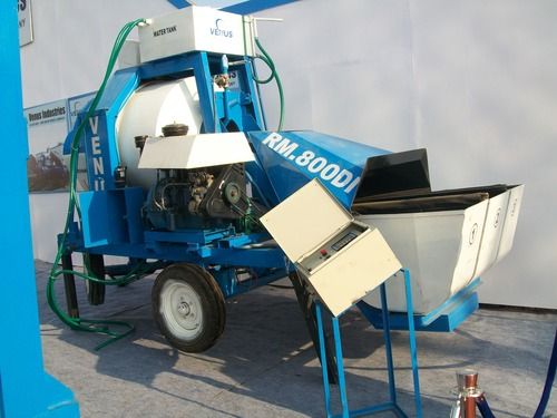 Diesel Engine Operated Reversible Concrete Mixer