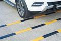 Rubber Rumble Strip Speed Humps