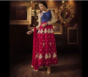 Distinctive Salwar Suits With Heavy Embroidery