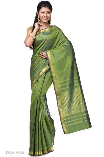 Green Kanchipuram Silk Saree