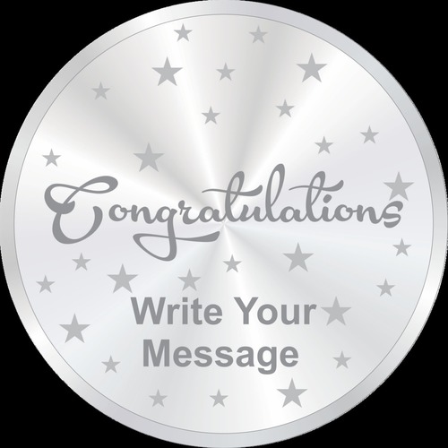 अनुकूलित चांदी और सोने का सिक्का