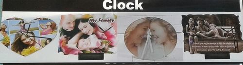 White Customized Wall Clocks