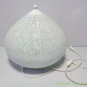 Triston White Powder Coating Lamp