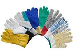 Colorful Premium Leather Working Gloves