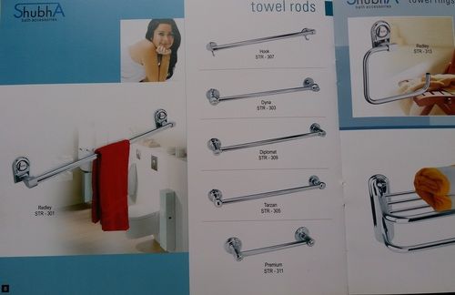 Durable S.s Towel Rods