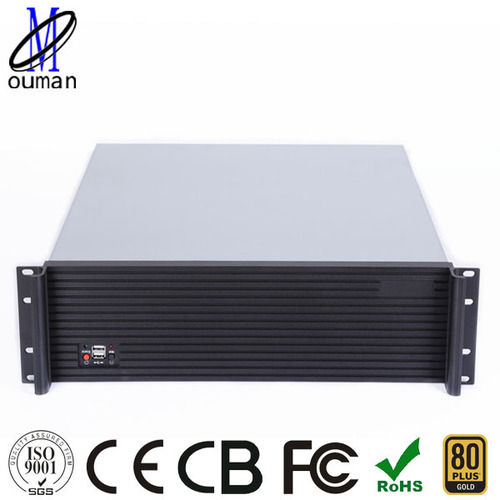 Silver 3U 19" Rackmount Case For Server