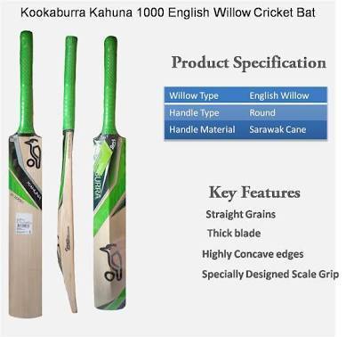 Cricket Kukubura Khuna 1000 English Willows Bat