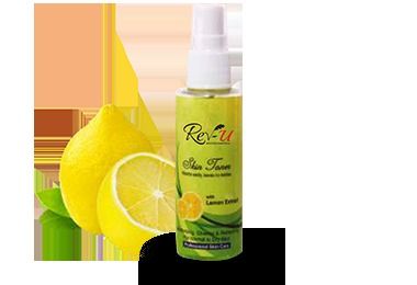 Skin Toner With Lemon Extract Absorbs Easily Leaves No Residue