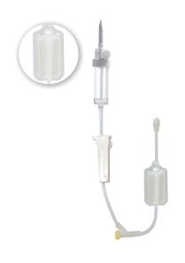 Iv Infusion Set With Micron Filter