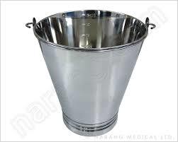 Stainless Steel Bucket with Lid