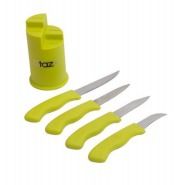 Green Stainless Steel Knives Set