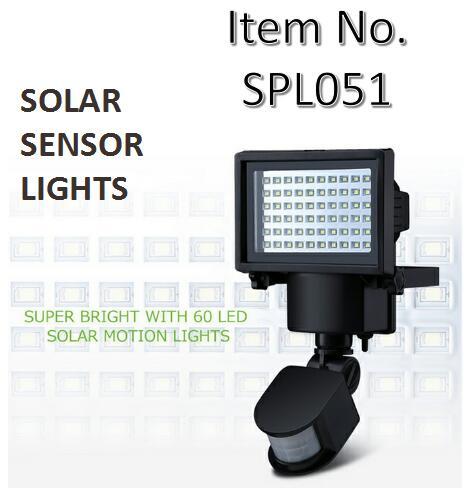 60 pcs Super Bright Solar Motion Sensor Light