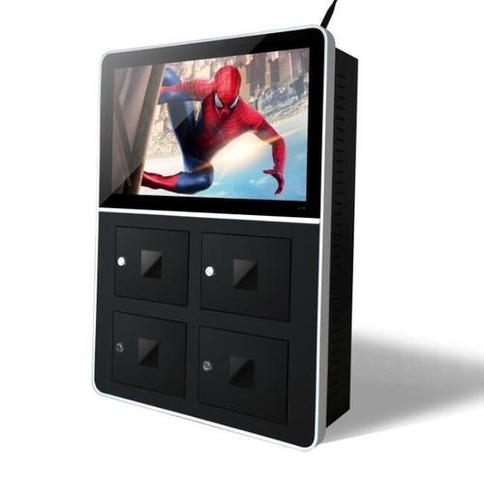 21 Inch Advertising Screen Phone Charging Station