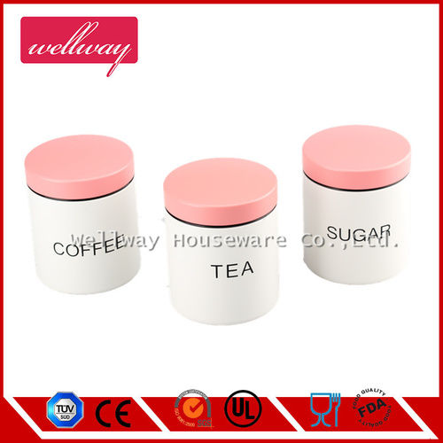 3-Piece Canister Sets Kitchen Canisters