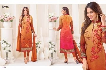 Pure Georgette With Digital Classy Print Embroidery Salwar Kameez