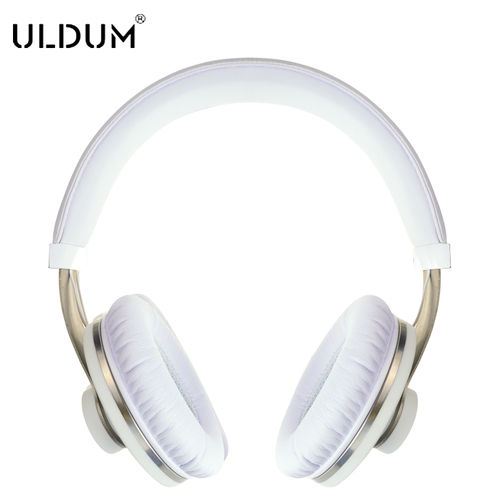 White Black Wireless Bluetooth Stereo Headset