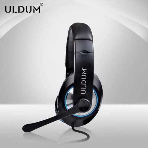 Black Natural Deep Sound And Noice Cancelling Bass Headset