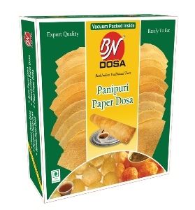 Pani Puri Paper Dosa