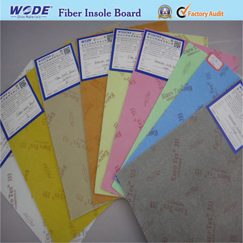 Fiber Insole Board And Nonwoven Insole Board For Shoe Materials