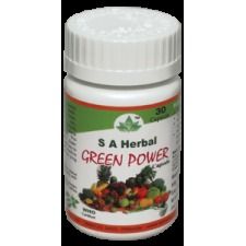 Green Powder Capsule