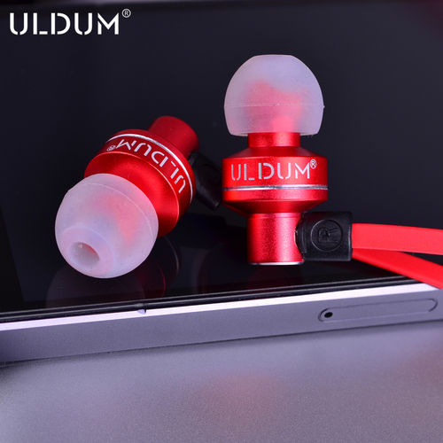 Premium Sound Lantern Shape Flat Metal Earphones